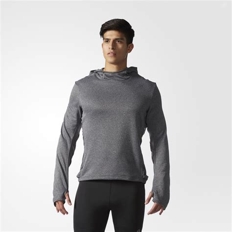 adidas herren laufhoodie response bk3147 l grey